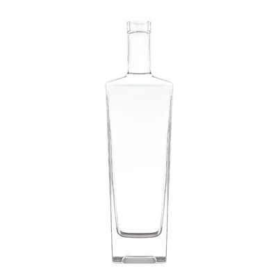quality 500 ml 700 ml 750 ml whisky di sughero liquore bianco acqua salsa di frutta bottiglia di vodka in rilievo factory